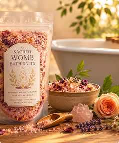 Sacred Womb Bath Salts